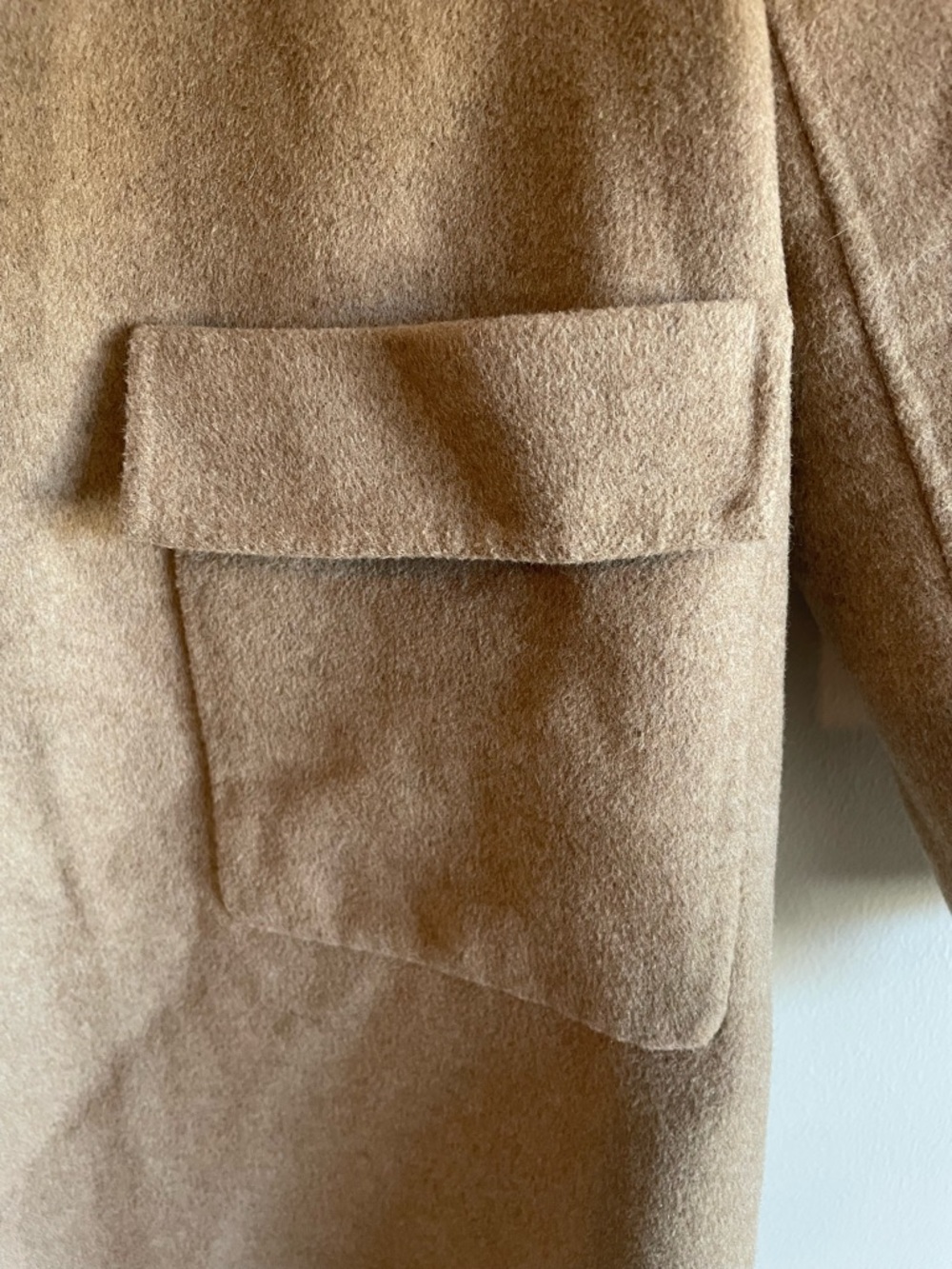Splendid x @Cellajaneblog Icon Coat Camel Open-Front Sweater Trench Cashmere - Picture 3 of 8